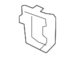 65669TVAA00ZZ - Body: Bumper Bracket for Honda Image