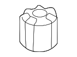 9A781658100 - HVAC: Liquid Line Cap for Porsche Image