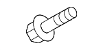 9CF600516B - Body: Bumper Splash Shield Screw for Mazda Image
