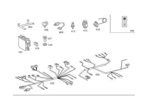 Air Conditioner for 1997 Mercedes-Benz C280 #0
