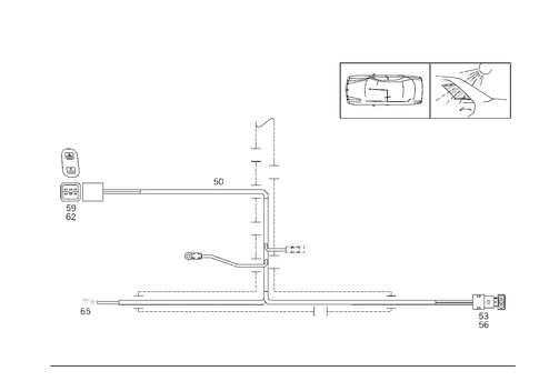 Rear Window Roller Blind for 2002 Mercedes-Benz E430 #0