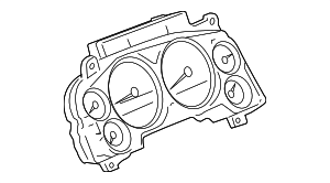 22838430 - : Inst Cluster for Chevrolet: Tahoe | GMC: Sierra 1500 Image
