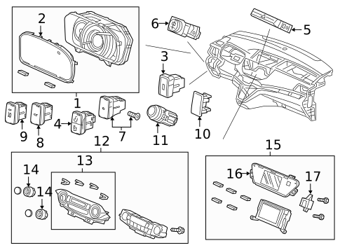 Tire Pressure Monitor Components for 2015 Honda CR-V #0
