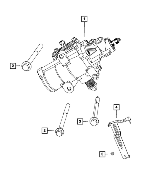 Steering Gear for 2018 Ram 3500 #1