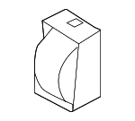 83005AL000 - Body: Blank Cover for Subaru: Crosstrek, Forester, Impreza, Legacy, Outback, WRX, WRX STI, XV Crosstrek Image