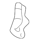 K2B156611 - Body: Release Cable Bracket for Kia: Rio, Sedona, Spectra Image