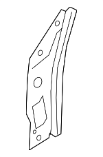 41007488083 - Body: Inner Hinge Pillar for BMW: 330e, 330e xDrive, 330i, 330i xDrive, M3, M340i, M340i xDrive Image