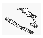 92409CW020 - : License Lmp Assembly for Hyundai Image
