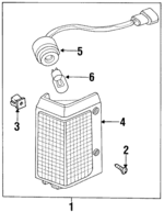 2618901G01 - : Lens for Nissan: D21 Image