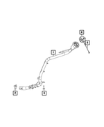 68273028AA - : Fuel Filler Cap Tether for Mopar Image