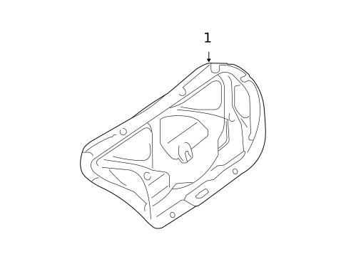 Interior Trim - Trunk for 2004 Nissan Maxima #0