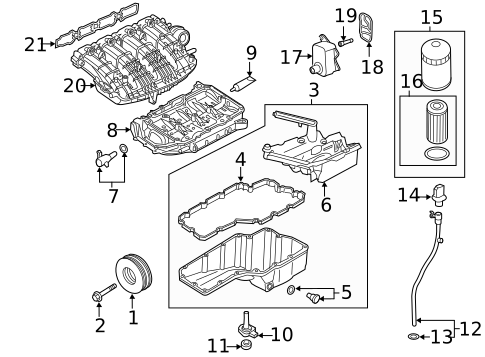 Engine Parts for 2024 Audi A3 Quattro #16
