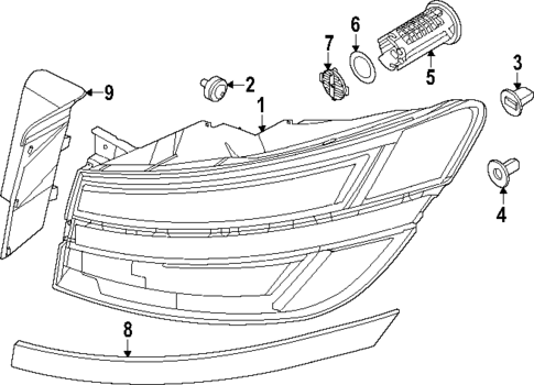 Tail Lamps for 2025 Genesis GV60 #0