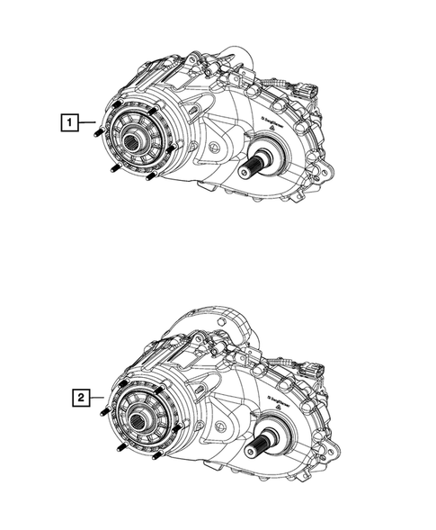 Transfer Case and PTU Assembly for 2020 Ram 1500 #2