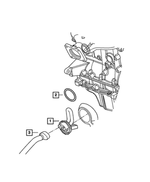 4727444AB - Engine 3.8L Six Cylinder: Engine Block Heater Cord for Mopar Image image