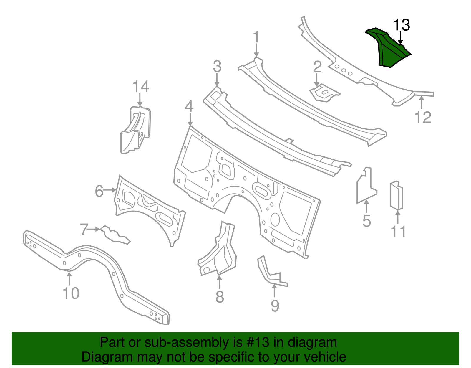 Corner Cover - BMW (51717216973)