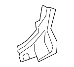 41107204056 - Body: Partition Panel for BMW: 528i, 528i xDrive, 535d, 535d xDrive, 535i, 535i GT, 535i GT xDrive, 535i xDrive, 550i, 550i GT, 550i GT xDrive, 550i xDrive, 640i, 640i Gran Coupe, 640i xDrive, 640i xDrive Gran Coupe, 650i, 650i Gran Coupe, 650i xDrive, 650i xDrive Gran Coupe, 740i, 740Ld xDrive, 740Li, 740Li xDrive, 750i, 750i xDrive, 750Li, 750Li xDrive, 760Li, ActiveHybrid 5, ActiveHybrid 7, M5, M6, M6 Gran Coupe Image