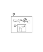 68727856AA - Air Conditioners and Heaters: Heater Hose Hose Kit for Mopar Image