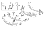 1268853574 - : Fender Skirt for Mercedes-Benz Image