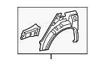 6163148902 - Body: Outer Wheelhouse for Toyota: Highlander Image