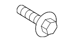 N90999502 - Electrical: Lower Bracket Mount Bolt for Porsche: 718 Boxster, 718 Cayman, 718 Spyder, 911, Cayenne, Cayman, Macan Image
