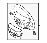 451000E250C0 - Steering: Steering Wheel for Toyota: Highlander Image