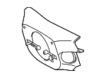 4518433100C0 - Body: Steering Wheel Back Cover for Toyota Image