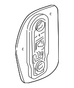 63218371324 - Electrical: Socket Panel for BMW Image