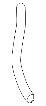 9008044134 - Cooling System: Outlet Hose for Lexus: RX330, RX350 Image