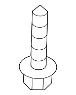 865793K000 - Body: Bumper Cover Screw for Hyundai Image