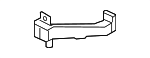 64128F2000 - Body: Bumper Cover Reinforcement for Hyundai Image image