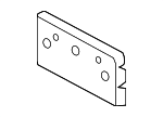 86519F2010 - Body: License Bracket for Hyundai Image