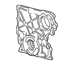 12628565 - Engine: Front Cover for Buick: Rainier | Chevrolet: Colorado, Trailblazer, Trailblazer EXT | GMC: Canyon, Envoy, Envoy XL, Envoy XUV | Hummer: H3, H3T | Oldsmobile: Bravada Image