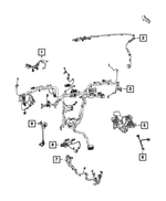 68309477AB - Electrical: Instrument Panel Wiring for Jeep: Cherokee Image