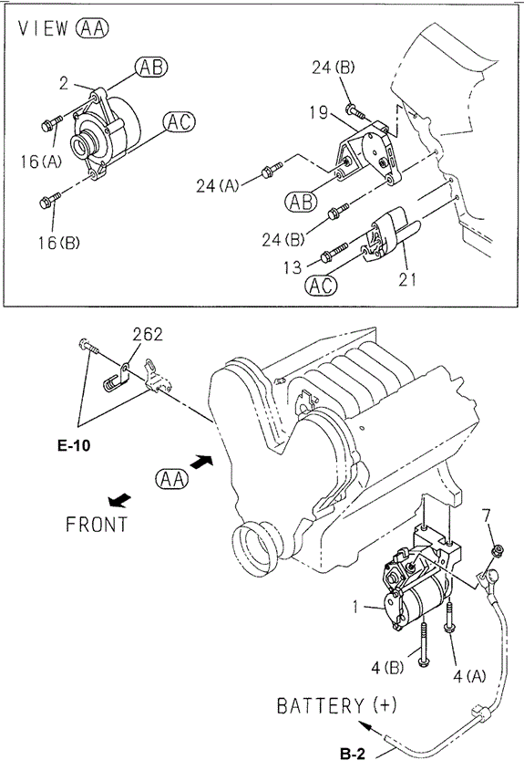 Starter - Generator for 2002 Honda Passport #0