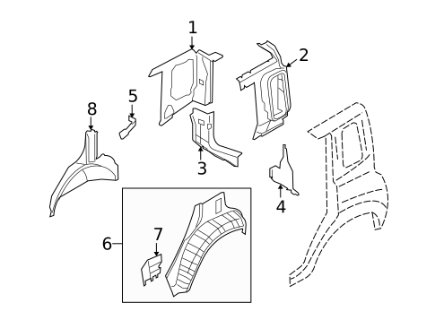 Inner Structure for 2014 Nissan Cube #0