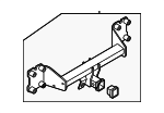 4M0803881A - Body: Impact Bar for Audi Image