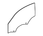 51337313011 - Body: Door Glass for BMW: i8 Image