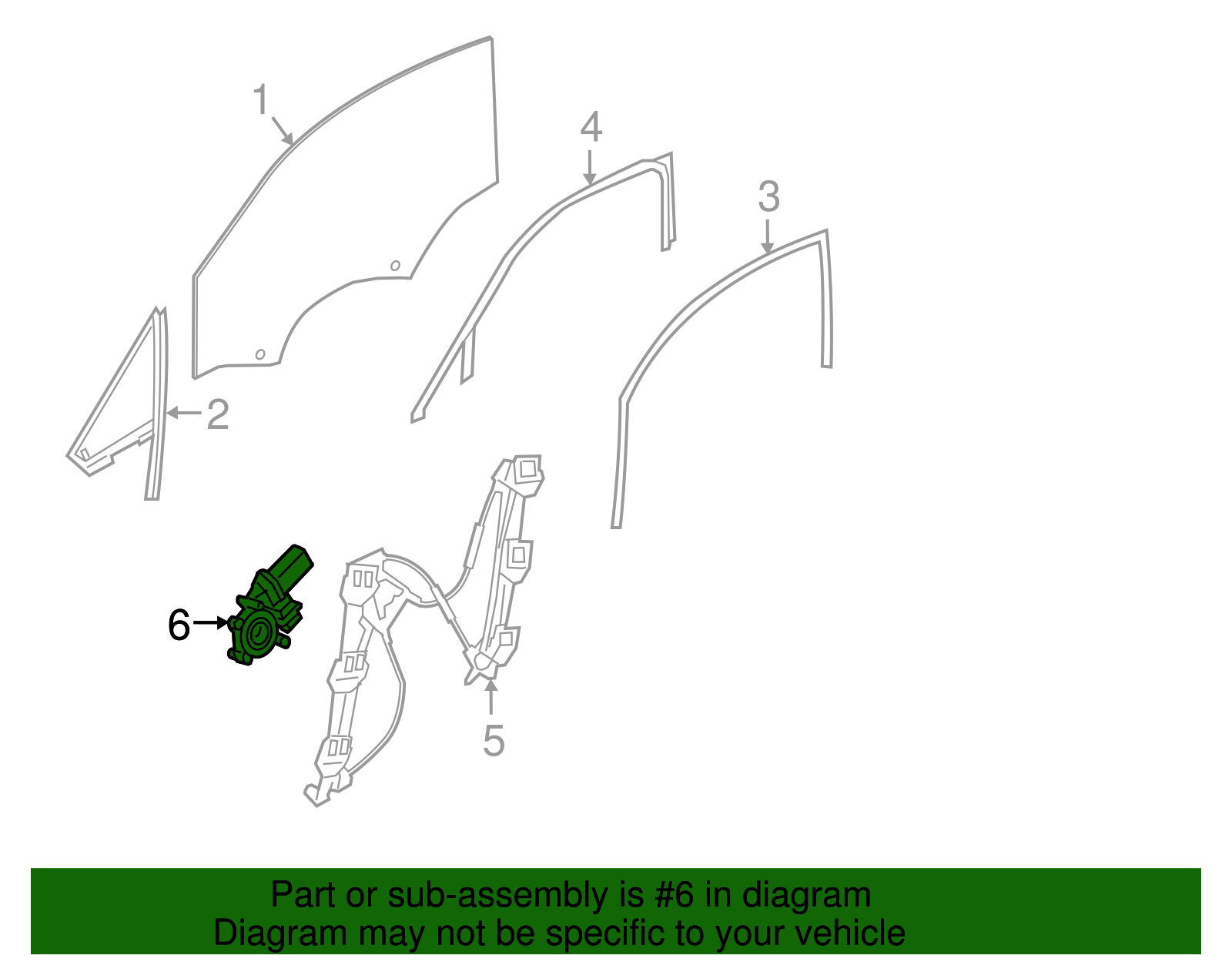 Window Motor - BMW (67-62-7-406-636)