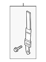 FL3Z15613D74AB - Body: Child Restraint Anchor Plate for Ford Image
