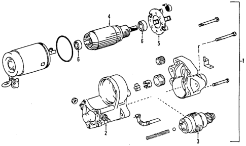 Starter for 1991 Lexus LS400 #0