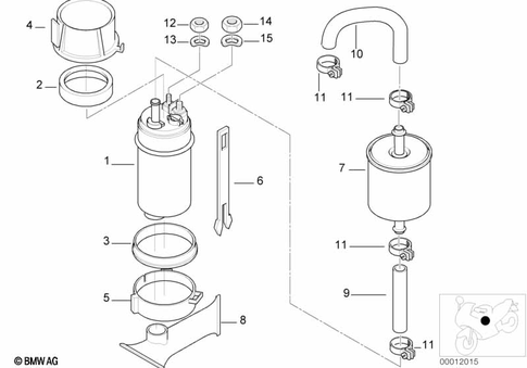 Delivery, Control Units, Fuel Pump for 2000 BMW-Motorrad R 1200 C #0