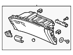 77500TG7A14ZB - Body: Glove Box Assembly for Honda: Passport, Pilot Image