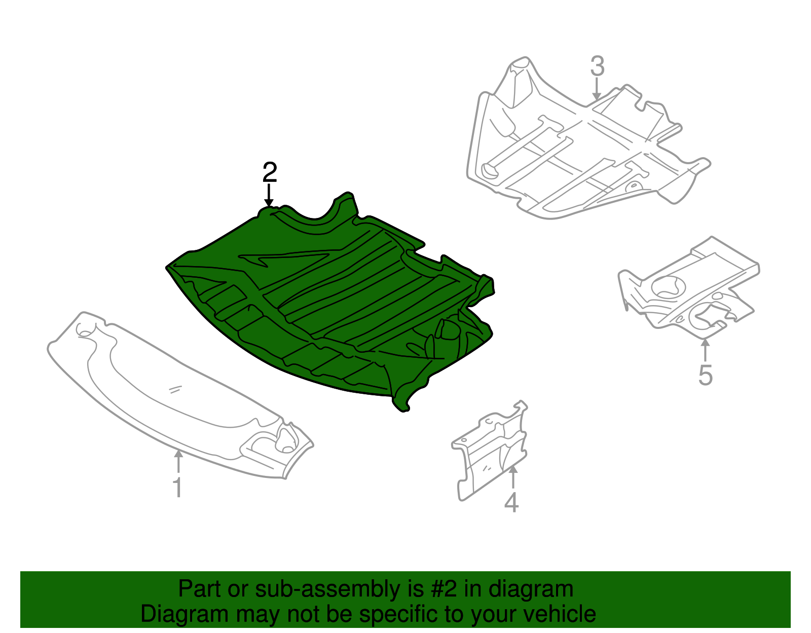 Engine Cover - BMW (51718234124)