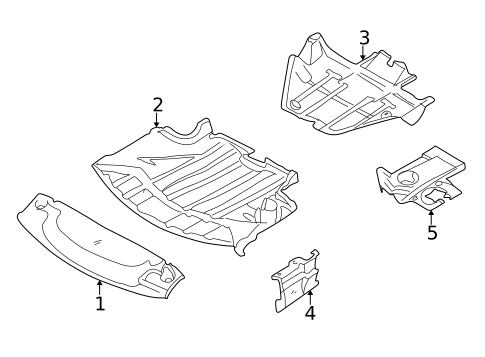 Splash Shields for 2003 BMW Z8 #0