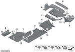 51757435569 - : Undershield For Tank, Left for BMW Image