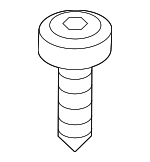 7119907470 - : Quarter Trim Panel Screw for Mini: Cooper Image