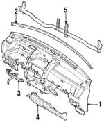 8978052754 - : Reinforcement for Isuzu Image