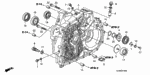 21101RG0A00 - Transmission - Automatic: PLATE, BEARING SETTING for Honda Image