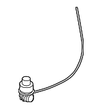 72118125858 - Electrical: Cable for BMW: 525i, 528i, 530i, 540i, 740i, 740iL, 750iL, M5 Image